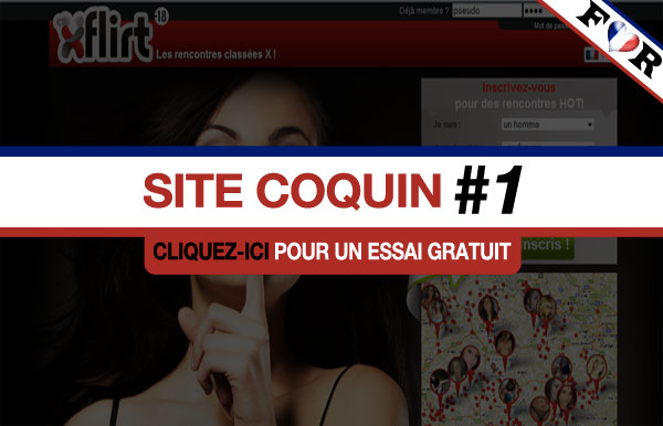 Aperçu de la page d'inscription sur Xflirt.fr